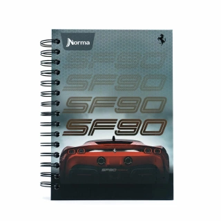 Cuaderno Argollado Frances Raya Ferrari F1 160 Hojas