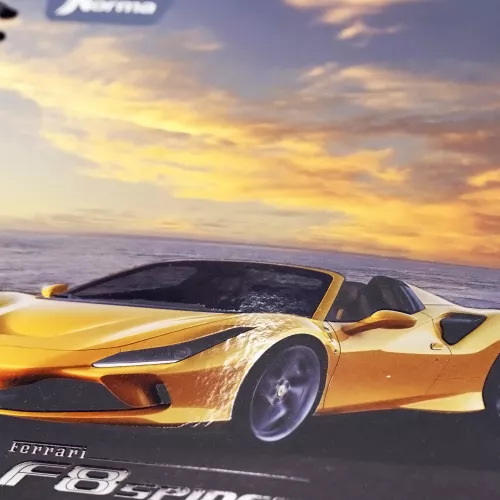 Cuaderno Argollado Frances Raya Ferrari F8 Spider 100 Hojas