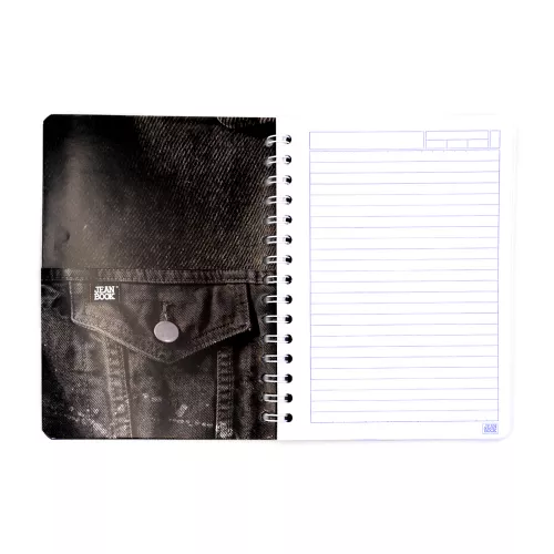 Cuaderno Argollado Frances Raya Jean Book 2 100 Hojas