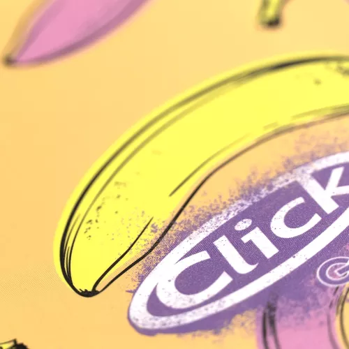 Cuaderno Argollado Profesional Cuadro Chico Click Girls Bananas 100 Hojas
