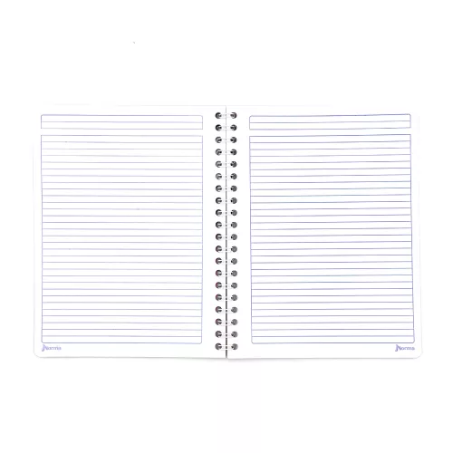 Cuaderno Argollado Profesional Cuadro Chico Click Girls Colorful canvas 100 Hojas