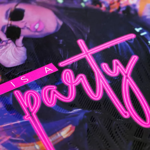 Cuaderno Argollado Profesional Cuadro Chico Click Girls Life is a party 100 Hojas