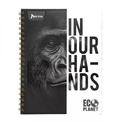 Cuaderno Argollado Profesional Cuadro Chico Ecoplanet In our hands