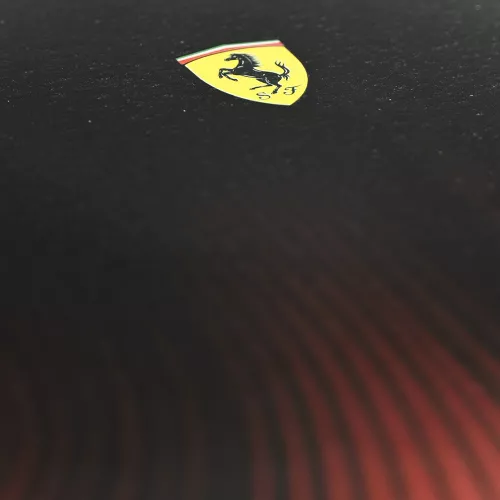 Cuaderno Argollado Profesional Cuadro Chico Ferrari Metalizado Darkness 100 Hojas