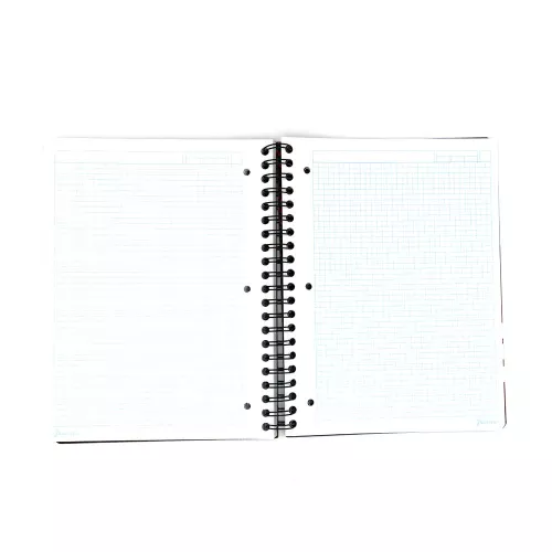 Cuaderno Argollado Profesional Cuadro Chico Ferrari SF1 200 Hojas