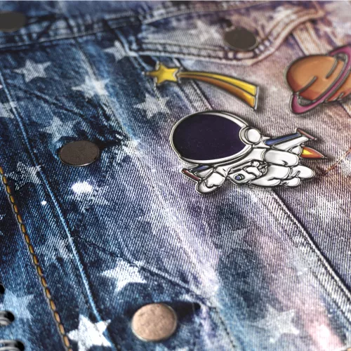 Cuaderno Argollado Profesional Cuadro Chico Jean Book Revolution Astronaut 100 Hojas