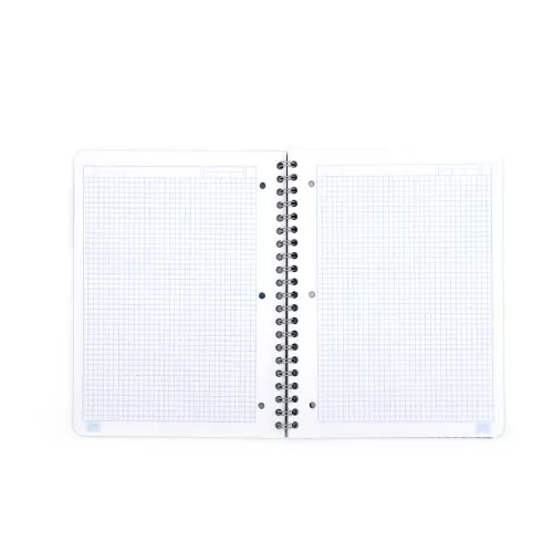 Cuaderno Argollado Profesional Cuadro Chico Jean Book Revolution Shazam 100 Hojas