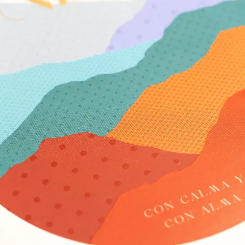 Cuaderno Argollado Profesional Cuadro Chico Kiut Desconectar para conectar 100 Hojas