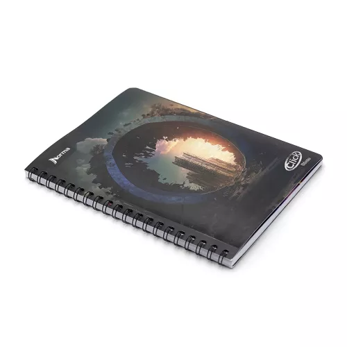Cuaderno Argollado Profesional Cuadro Grande Click Urbano Destroyed city ring 100 Hojas
