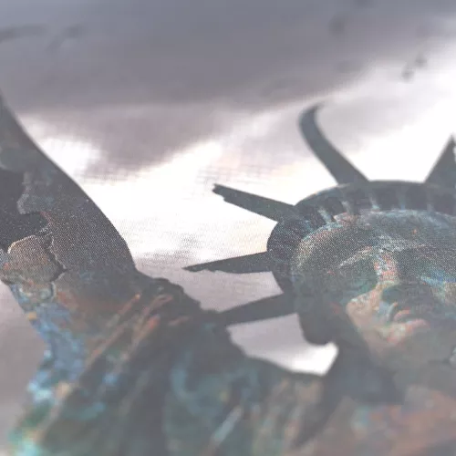 Cuaderno Argollado Profesional Cuadro Grande Click Urbano Statue of Liberty 100 Hojas