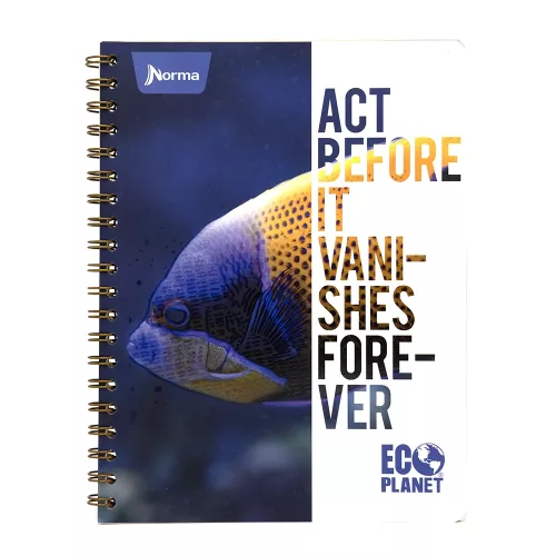 Cuaderno Argollado Profesional Cuadro Grande Ecoplanet Act Before it vanishes forever