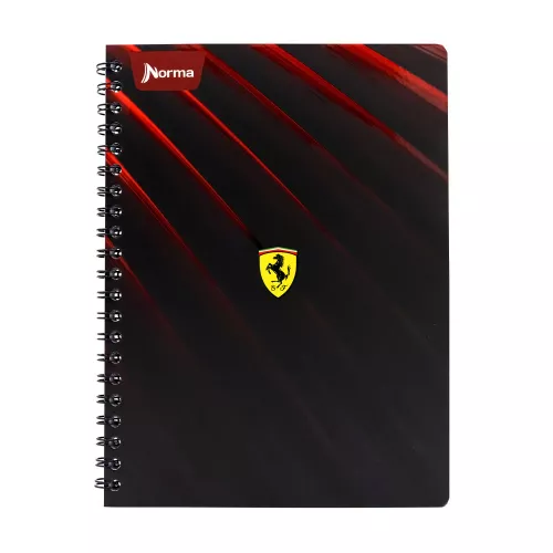 Cuaderno Argollado Profesional Cuadro Grande Ferrari SF 200 Hojas