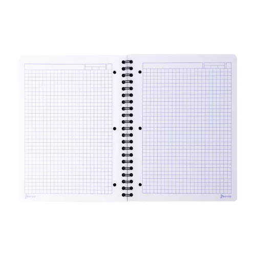 Cuaderno Argollado Profesional Cuadro Grande Ferrari SF 4 100 Hojas