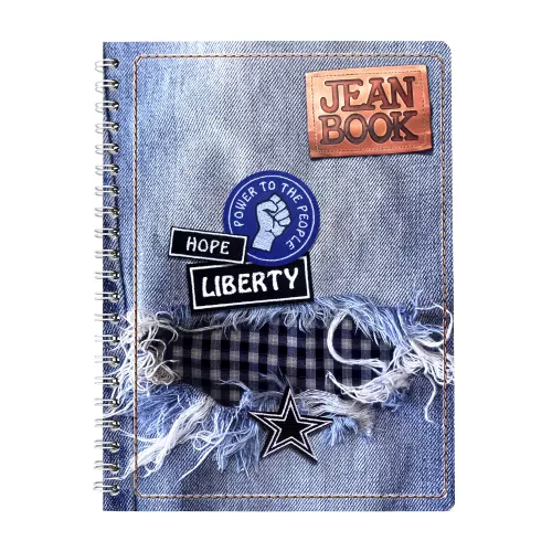 Cuaderno Argollado Profesional Cuadro Grande Jean Book Revolution Amazing 100 Hojas