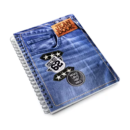 Cuaderno Argollado Profesional Cuadro Grande Jean Book Revolution Ruta 62 200 Hojas