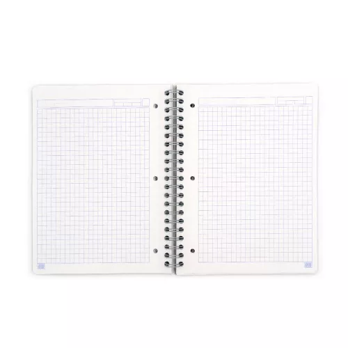Cuaderno Argollado Profesional Cuadro Grande Jean Book Revolution Ruta 62 200 Hojas