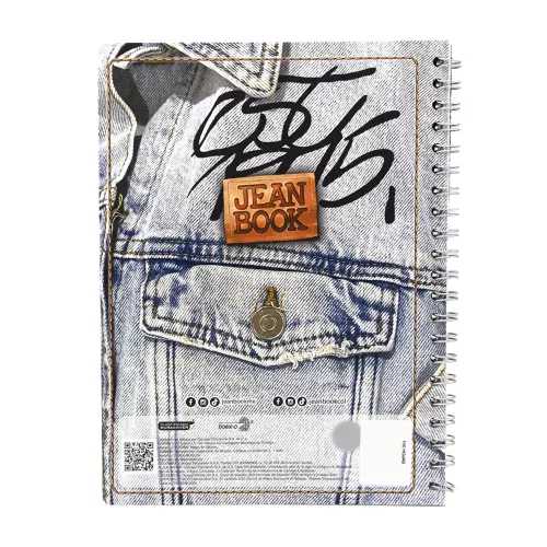Cuaderno Argollado Profesional Cuadro Grande Jean Book Revolution Time to rest 100 Hojas