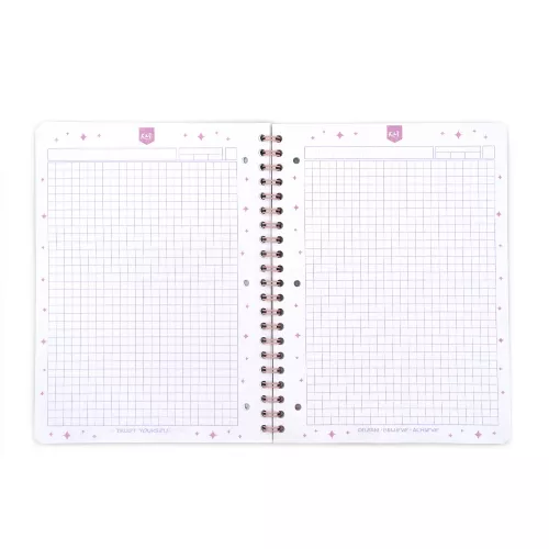 Cuaderno Argollado Profesional Cuadro Grande Kiut Choose to be happy 100 Hojas