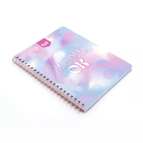 Cuaderno Argollado Profesional Cuadro Grande Kiut It s going to be ok 100 Hojas