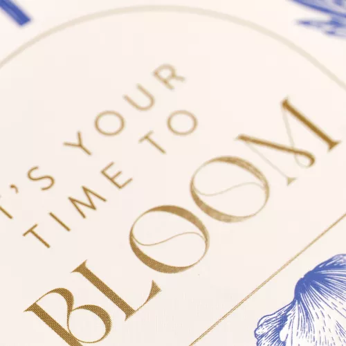 Cuaderno Argollado Profesional Cuadro Grande Kiut It s your time to Bloom 100 Hojas