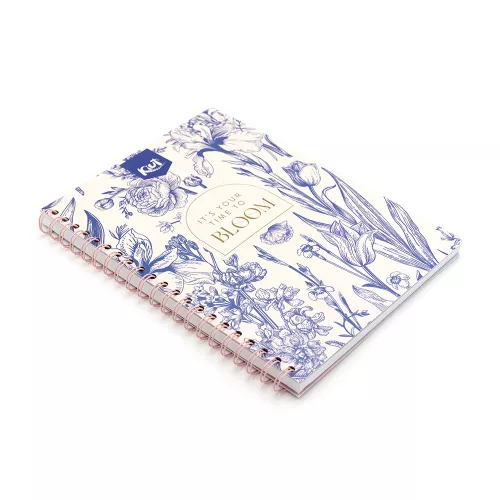 Cuaderno Argollado Profesional Cuadro Grande Kiut It s your time to Bloom 100 Hojas