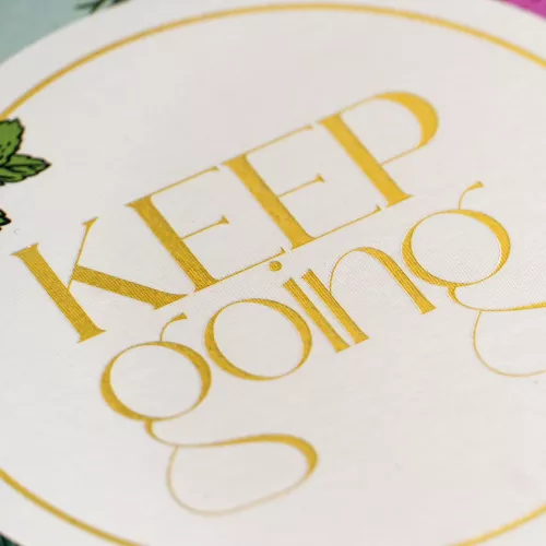 Cuaderno Argollado Profesional Cuadro Grande Kiut Keep going 200 Hojas