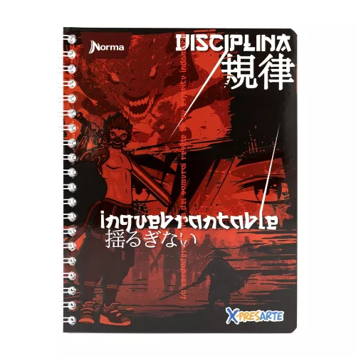 Cuaderno Argollado Profesional Cuadro Grande Xpresarte Tendencias Inquebrantable 90 Hojas