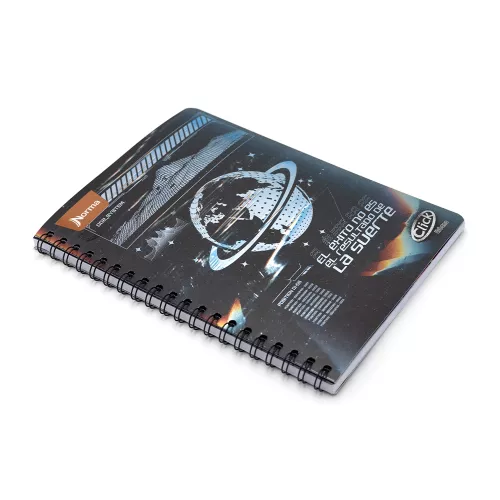 Cuaderno Argollado Profesional Raya Click Urbano El exito 100 Hojas