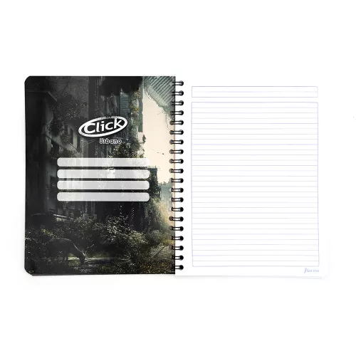 Cuaderno Argollado Profesional Raya Click Urbano Statue of Liberty 100 Hojas
