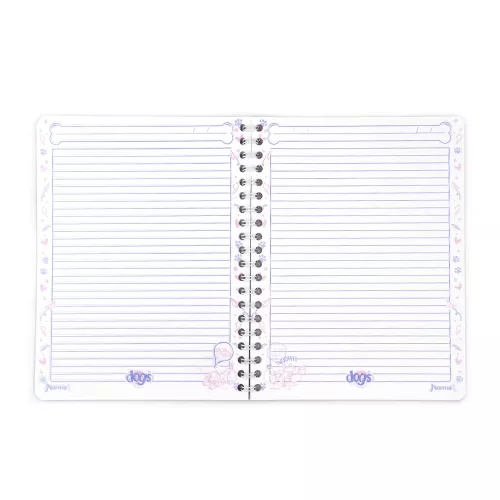 Cuaderno Argollado Profesional Raya Dogs Smile -Dogs 100 Hojas