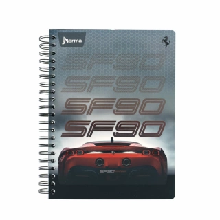 Cuaderno Argollado Profesional Raya Ferrari F1 200 Hojas