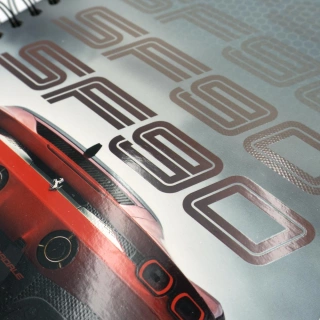 Cuaderno Argollado Profesional Raya Ferrari F1 200 Hojas