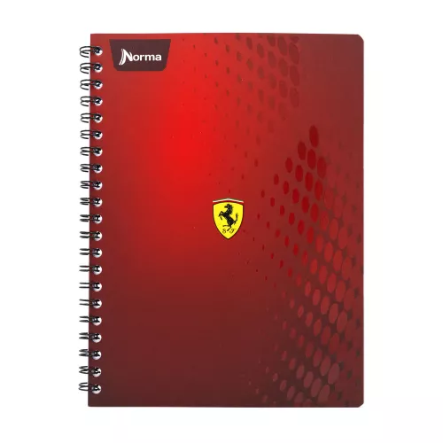 Cuaderno Argollado Profesional Raya Ferrari SF 2 100 Hojas