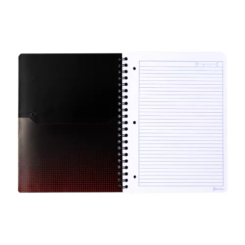 Cuaderno Argollado Profesional Raya Ferrari SF90 Stradale 100 Hojas