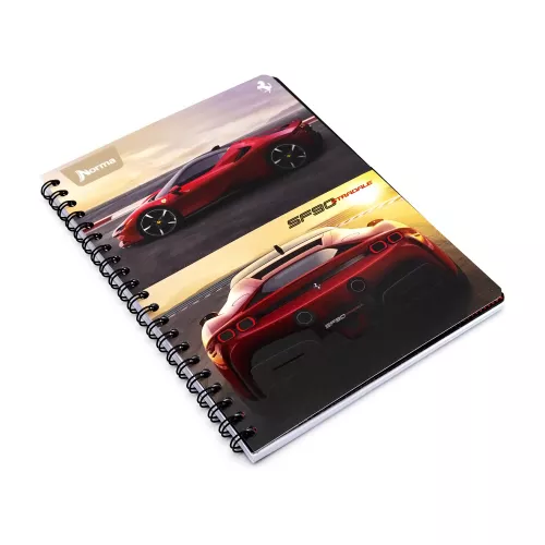 Cuaderno Argollado Profesional Raya Ferrari SF90 Stradale 100 Hojas