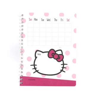 Cuaderno Argollado Profesional Raya Hello Kitty Give your heart a smile 100 Hojas