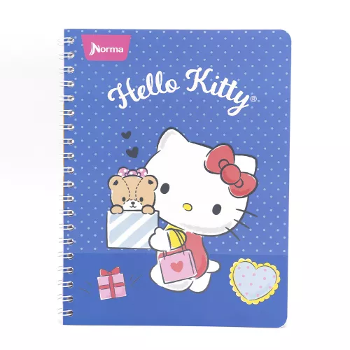 Cuaderno Argollado Profesional Raya Hello Kitty Travel 100 Hojas