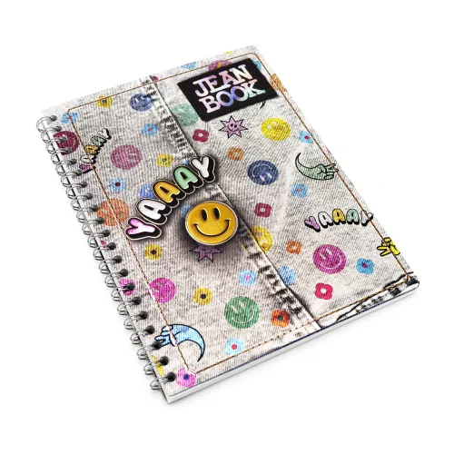 Cuaderno Argollado Profesional Raya Jean Book Revolution Yaay 100 Hojas