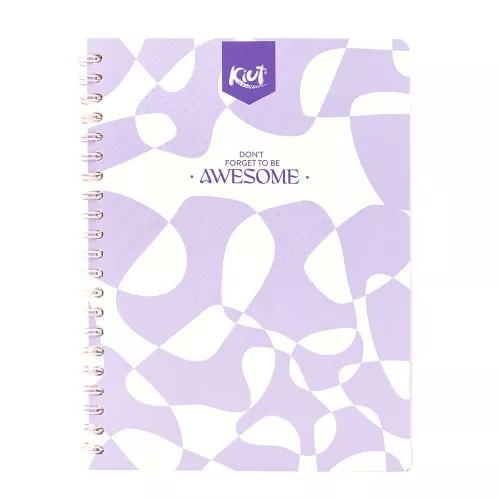 Cuaderno Argollado Profesional Raya Kiut Dont forget to be awesome 100 Hojas
