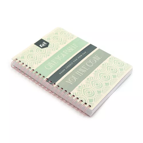 Cuaderno Argollado Profesional Raya Kiut Give your self you have come 200 Hojas