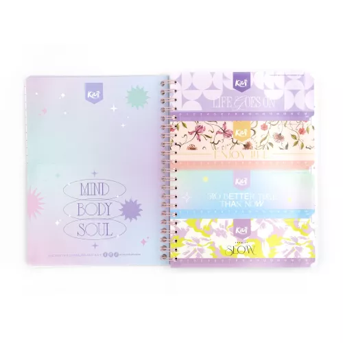 Cuaderno Argollado Profesional Raya Kiut I am able to archieve anything 200 Hojas