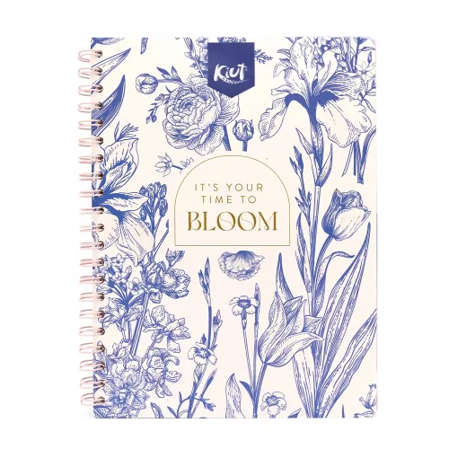 Cuaderno Argollado Profesional Raya Kiut It s your time to Bloom 100 Hojas