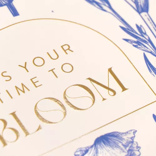 Cuaderno Argollado Profesional Raya Kiut It s your time to Bloom 200 Hojas