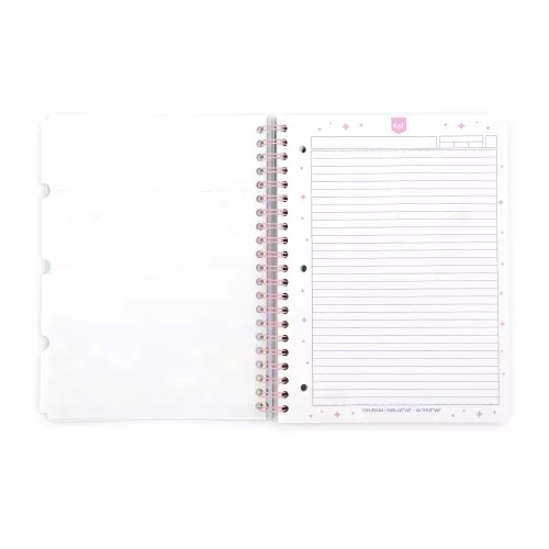 Cuaderno Argollado Profesional Raya Kiut Look For Something positive each day 100 Hojas
