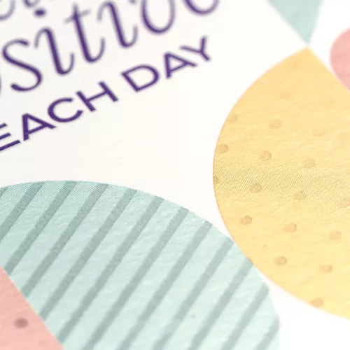 Cuaderno Argollado Profesional Raya Kiut Look For Something positive each day 200 Hojas