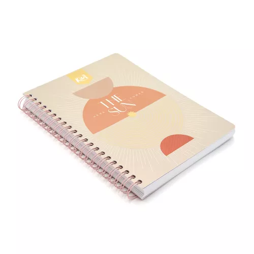 Cuaderno Argollado Profesional Raya Kiut The Sun 200 Hojas