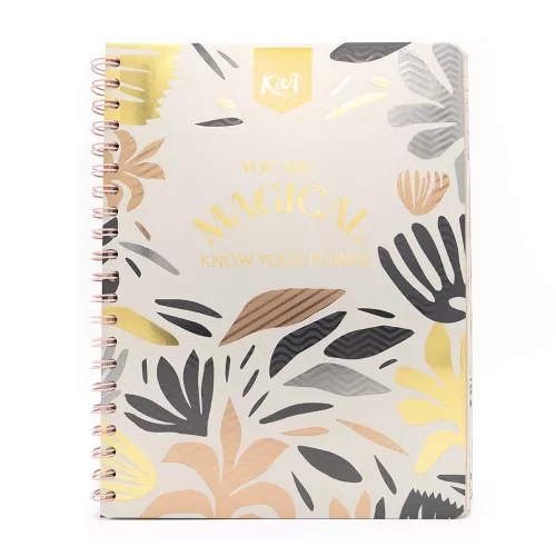 Cuaderno Argollado Profesional Raya Kiut You are magical know your power 100 Hojas