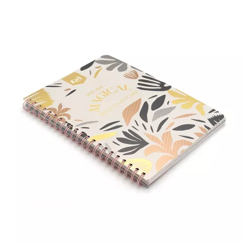 Cuaderno Argollado Profesional Raya Kiut You are magical know your power 100 Hojas