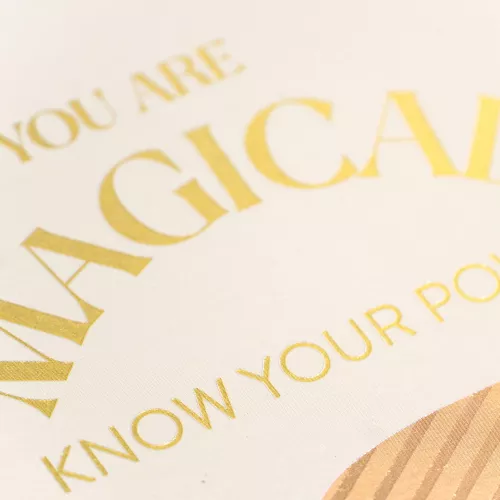 Cuaderno Argollado Profesional Raya Kiut You are magical know your power 200 Hojas