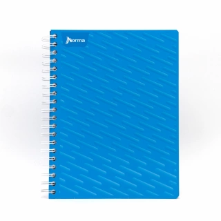 Cuaderno Argollado Profesional Raya Norma Azul claro 200 Hojas